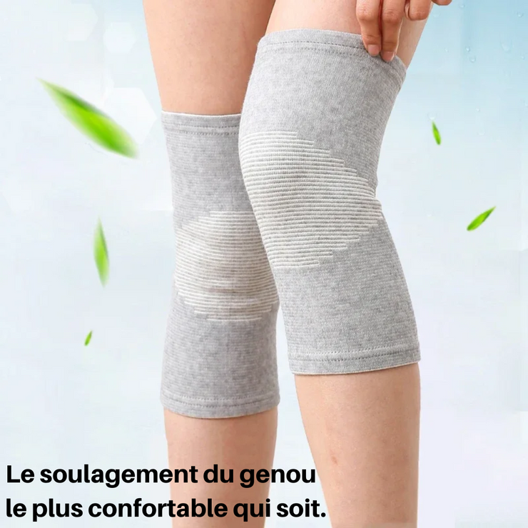 Genouillère de Compression en Fibres de Bambou