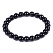 Bracelet de cheville Anti-Gonflement en obsidienne noire