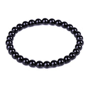 Bracelet de cheville Anti-Gonflement en obsidienne noire